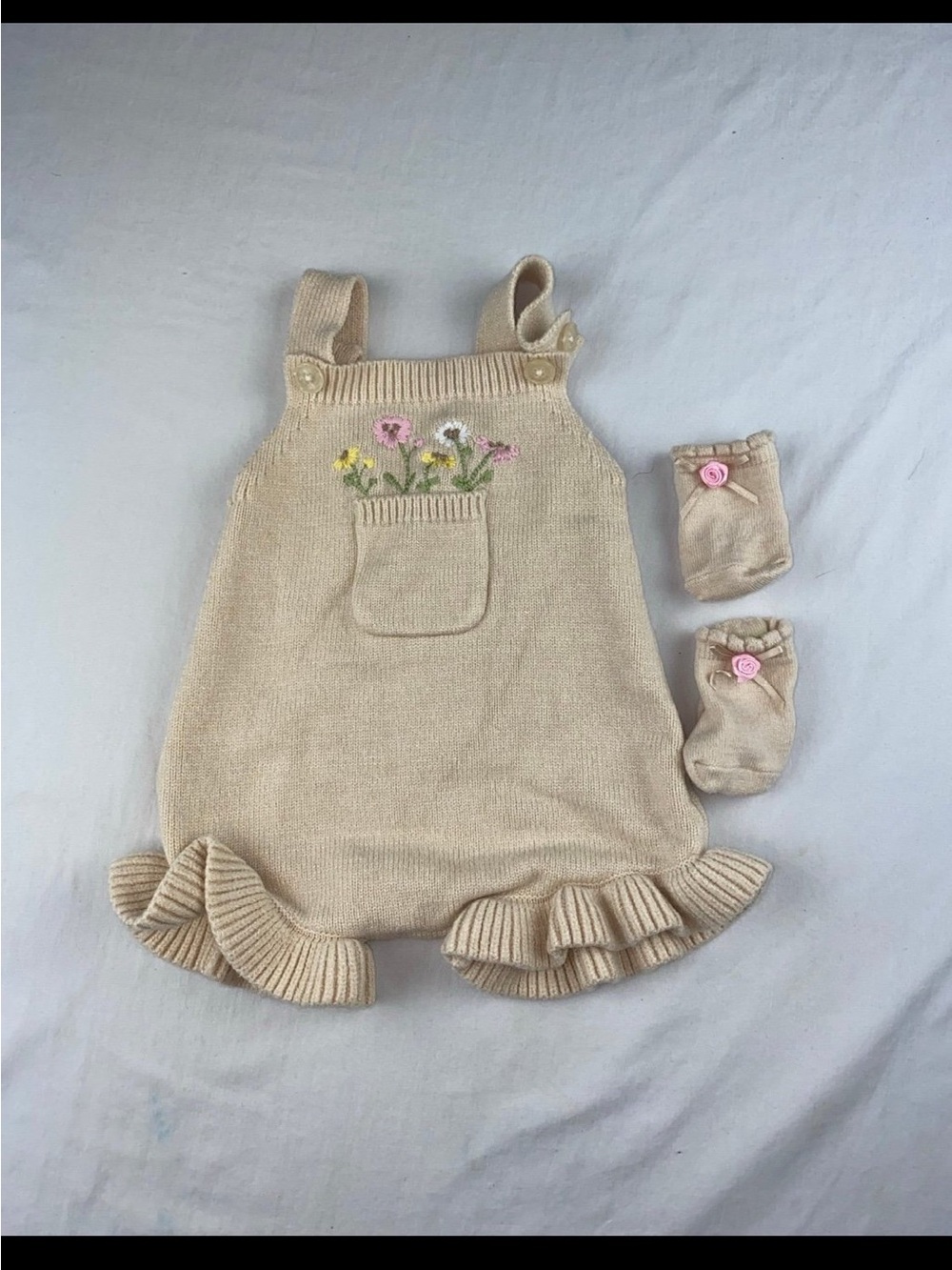 NEW Baby Girl Romper Set